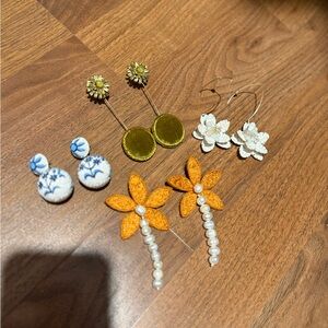 Assorted Statement Earrings